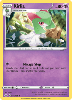 Kirlia Chilling Reign #60