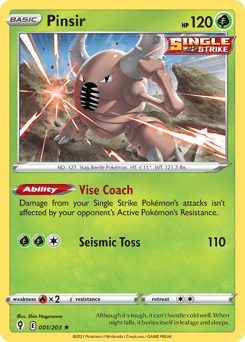 Pinsir Evolving Skies #1