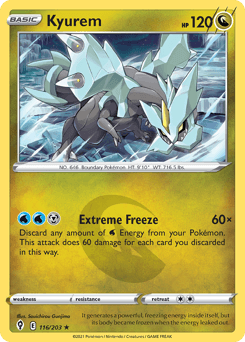 Kyurem Evolving Skies #116