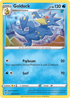 Golduck Evolving Skies #25