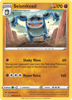 Seismitoad Evolving Skies #90