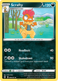 Scrafty Evolving Skies #99