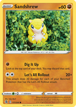 Sandshrew Fusion Strike #131