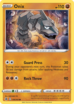 Onix Fusion Strike #138