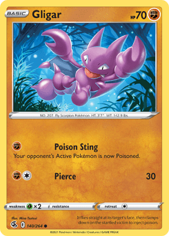 Gligar Fusion Strike #140