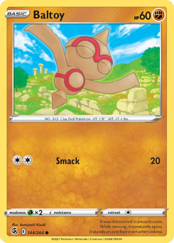 Baltoy Fusion Strike #144
