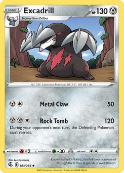Excadrill Fusion Strike #183