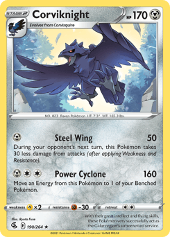 Corviknight Fusion Strike #190