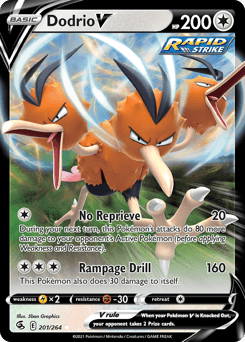Dodrio V Fusion Strike #201