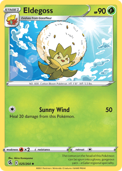 Eldegoss Fusion Strike #25