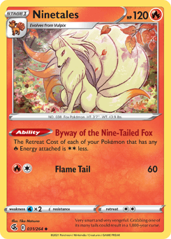 Ninetales Fusion Strike #31