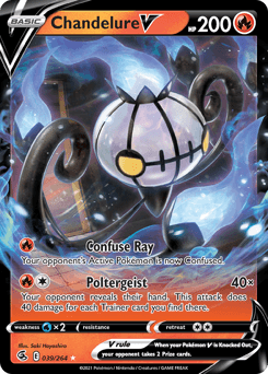 Chandelure V Fusion Strike #39
