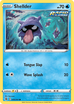 Shellder Fusion Strike #50