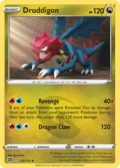 Druddigon Brilliant Stars #113