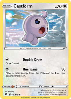 Castform Brilliant Stars #116