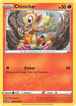 Chimchar Brilliant Stars #24