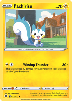 Pachirisu Brilliant Stars #52