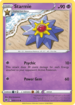 Starmie Brilliant Stars #55