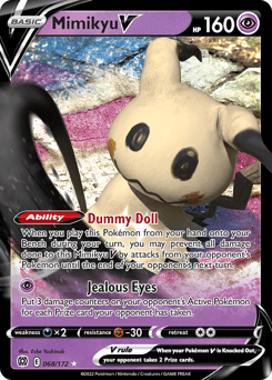 Mimikyu V Brilliant Stars #68