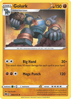 Golurk Brilliant Stars #83
