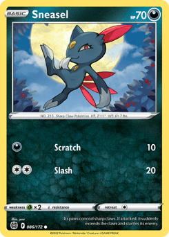 Sneasel Brilliant Stars #86