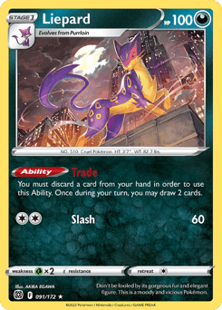 Liepard Brilliant Stars #91
