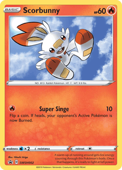 Scorbunny SWSH Black Star Promos #SWSH002