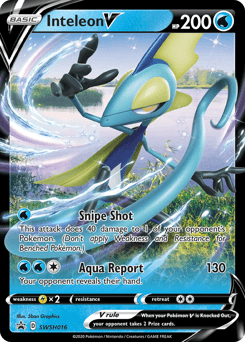 Inteleon V SWSH Black Star Promos #SWSH016