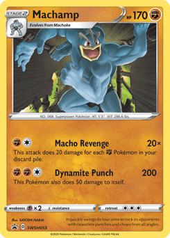 Machamp SWSH Black Star Promos #SWSH053