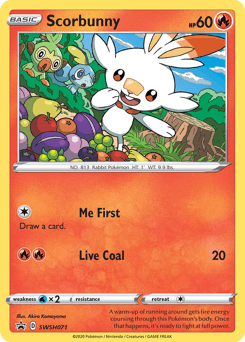 Scorbunny SWSH Black Star Promos #SWSH071