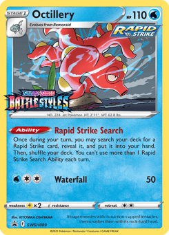 Octillery SWSH Black Star Promos #SWSH089