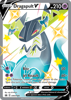 Dragapult V SWSH Black Star Promos #SWSH096