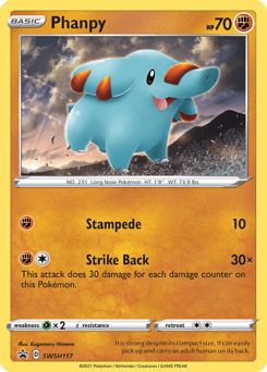 Phanpy SWSH Black Star Promos #SWSH117