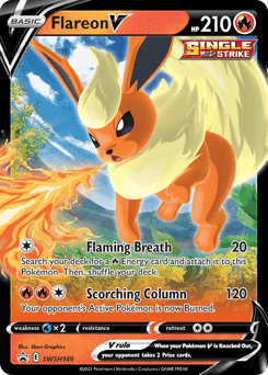 Flareon V SWSH Black Star Promos #SWSH149