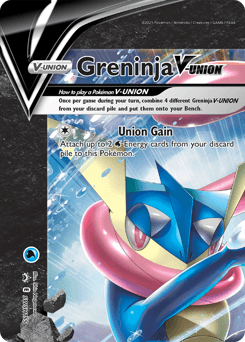 Greninja V-UNION SWSH Black Star Promos #SWSH155
