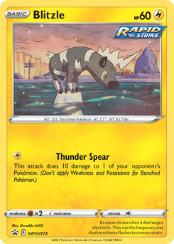 Blitzle SWSH Black Star Promos #SWSH173