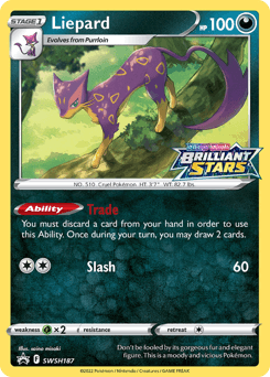 Liepard SWSH Black Star Promos #SWSH187