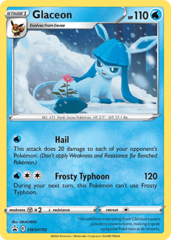 Glaceon SWSH Black Star Promos #SWSH192