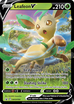 Leafeon V SWSH Black Star Promos #SWSH194
