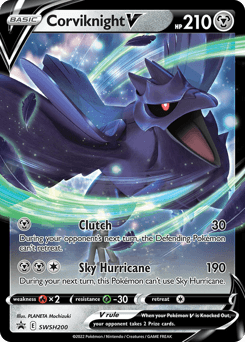 Corviknight V SWSH Black Star Promos #SWSH200