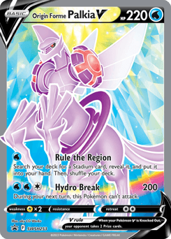 Origin Forme Palkia V SWSH Black Star Promos #SWSH253