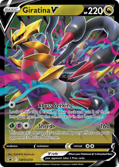 Giratina V SWSH Black Star Promos #SWSH259