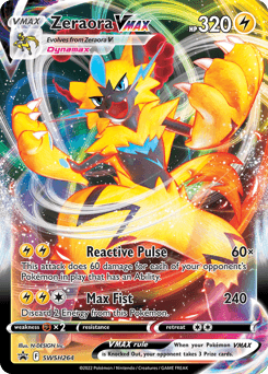 Zeraora VMAX SWSH Black Star Promos #SWSH264