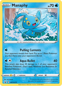 Manaphy SWSH Black Star Promos #SWSH275