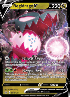 Regidrago V SWSH Black Star Promos #SWSH281
