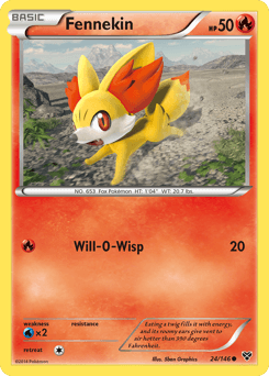 Fennekin XY #24