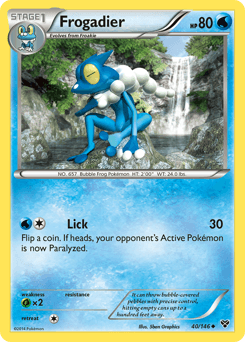 Frogadier XY #40