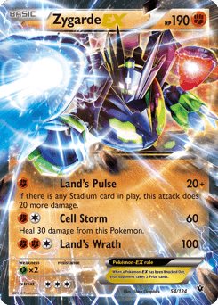 Zygarde-EX Fates Collide #54