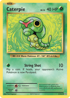 Caterpie Evolutions #3