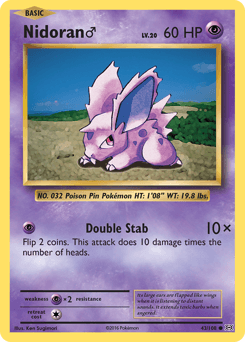 Nidoran ♂ Evolutions #43